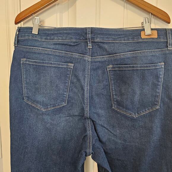 Sofia Vergara Mid Rise Skinny Ankle Jeans Womens Size 20 Dark Wash Denim Stretch - Picture 6 of 11